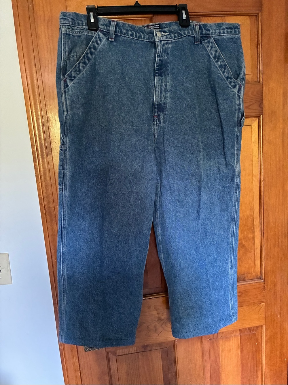 Vintage Polo Ralph Lauren Carpenter Jeans Blue Mens 42x34